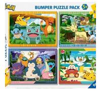 Puzzle 2D 4X100 Pcs Pokémon Ravensburger