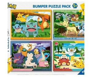 Puzzle 2D 4X100 Pcs Pokémon Ravensburger