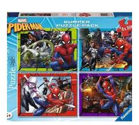 Puzzle 2D 4X100 Pcs Spider-Man Ravensburger