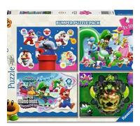 Puzzle 2D 4X100 Pcs Super Mario Ravensburger