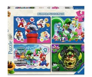 Puzzle 2D 4X100 Pcs Super Mario Ravensburger