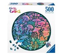Puzzle 2D 500Pcs Color Palette - Mushrooms Ravensburger Puzzle