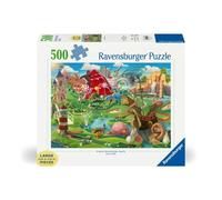 Puzzle 2D Amusement Park 500Pcs Ravensburger Puzzle Top Quality
