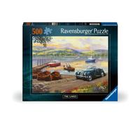 Puzzle 2D Lakeside Stop 500Pcs Ravensburger Puzzle Top Quality