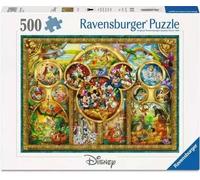 Puzzle 2D: Świat Disneya 500el - Ravensburger