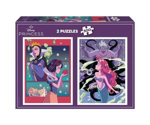 Puzzle 2X500 Snow White The Little Mermaid Clementoni Puzzle Top