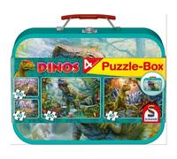 Puzzle 2X60 + 2X100 In A Suitcase Dinosaurs G3 Clementoni Puzzle