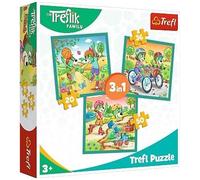 Puzzle 3w1 Poznaj Trefliki TREFL - Trefl