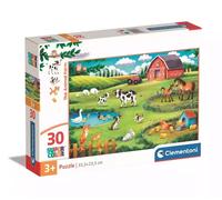 Puzzle 30 Super Kolor The Animal Farm - Clementoni
