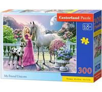 Puzzle 300 elementów. Mój przyjaciel jednorożec - Castorland