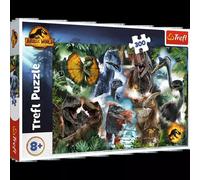 Puzzle 300 elementów. Ulubione dinozaury - Trefl