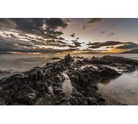 Puzzle 300 pieces Natural beauty, sea, sunset, dusk, horizon, cloudscape, coastline 38x26CM