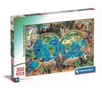 Puzzle 300 Super The wonderful Animal World - Clementoni