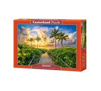 Puzzle 3000 Colorful Sunrise In Miami, Usa Castorland Puzzle Top