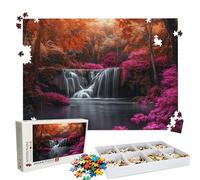 Puzzle 3000 - Fall Forest Jigsaw Games - 3000 Piece Jigsaw Puzzles for Adults - Pieces with Box - Wooden Puzzles - Challenging Game Beautiful - The Best Gifts Relaxation 48.0 X 31.9 Inch W3H-139