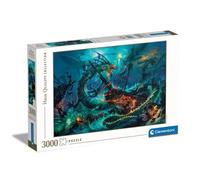Puzzle 3000 Hq The Underwater Battle Clementoni Puzzle Top