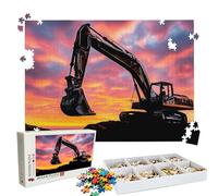 Puzzle 3000 - Sky Excavator Jigsaw Games - 3000 Piece Jigsaw Puzzles for Adults - Pieces with Box - Wooden Puzzles - Challenging Game Beautiful - The Best Gifts Relaxation 48.0 X 31.9 Inch W3H-311
