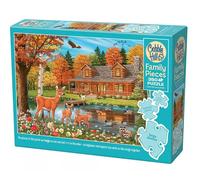 Puzzle 350 Dom nad stawem 113629 - Cobble Hill