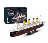 Puzzle 3D 266 elementów. Titanic (wersja LED) - Dante