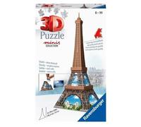 RAVENSBURGER 3D Puzzle Mini Eiffel Tower 54 Pieces from 8 Years Experience Puzzl
