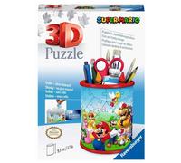 Ravensburger Super Mario Brothers Pencil Pot 3D Jigsaw Puzzles for Kids Age 6 Years Up - 54 Pieces - No Glue Required
