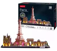 Puzzle 3D LED. City Line. Paryż - Dante