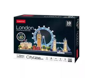 Puzzle 3D Londyn Cityline LED L532h Cubic Fun 20532 - Dante