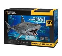 Puzzle 3D National Geographic Great White Shark Mieredu Puzzle