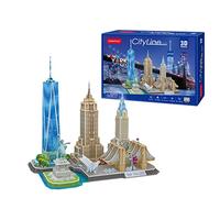Puzzle 3D - New York Cityline | 3D Puzzle Gift Child 8 Years | 3D Puzzle Adults And Puzzle 3D Children | Riding Models Children | Models for Building Adults | 3D Puzzles