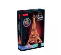 Puzzle 3D Wieża Eiffla (wersja nocna) - Cubicfun