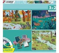 Puzzle 3X24 Forest Animals Jigsaw
