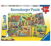 Puzzle 3x49 Farm fun - Ravensburger