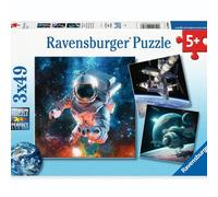 Puzzle 3X49 Outer Space Ravensburger Puzzle Top Quality Best