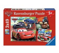 Ravensburger Disney Cars 2 3 x 49 Pieces Jigsaw Puzzles for Kids Age 5 Years Up