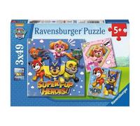 Puzzle 3X49Pcs Paw Patrol Ravensburger Puzzle Top Quality Best