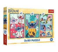 Puzzle 3X80 World Of Stitch Trefl Puzzle Top Quality Best