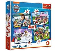 Puzzle 4-In-1 Dog Matters Trefl Puzzle Top Quality Best