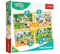 Puzzle 4-In-1 Iki On Vacation Trefl Puzzle Top Quality Best