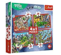 Puzzle 4-In-1 Iki Travels Trefl Puzzle Top Quality Best