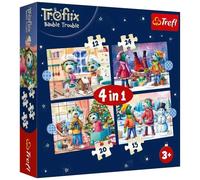Puzzle 4-In-1 It’S Snowing On Ikis Trefl Puzzle Top Quality