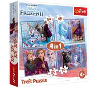 Puzzle 4-In-1 Journey Into The Unknown Trefl Puzzle Top