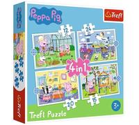 Puzzle 4-In-1 Vacation Memories Trefl Puzzle Top Quality