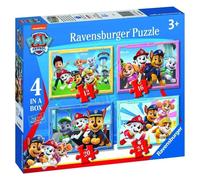 Puzzle 4-In-1Pcs Paw Patrol Team Ravensburger Puzzle Top Quality