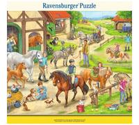 Puzzle 40 A Day At The Ranch Frame Ravensburger Puzzle Top
