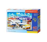 Puzzle 40 Maxi - A Day At The Airport Castorland Puzzle Top