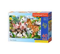 Puzzle 40 Maxi - Farm Friends Castorland Puzzle Top Quality Best