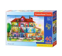Puzzle 40 Maxi - House Life Castorland Puzzle Top Quality Best