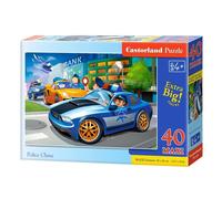 Puzzle 40 Maxi - Police Chase Castorland Puzzle Top Quality Best