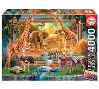 Puzzle 4000 Sawanna budzi się do życia 111337 - Educa