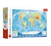 Puzzle 4000 World Physical Map Trefl Puzzle Top Quality Best